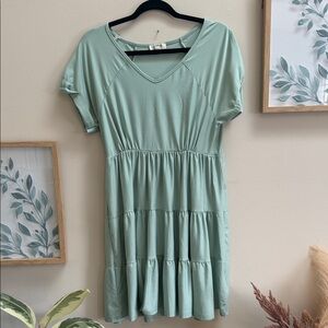 Umgee Mint Green Mini Dress